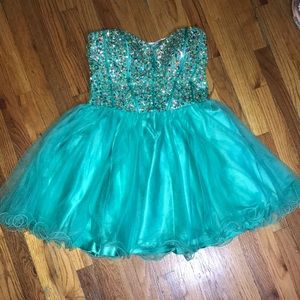 Corset style short dress